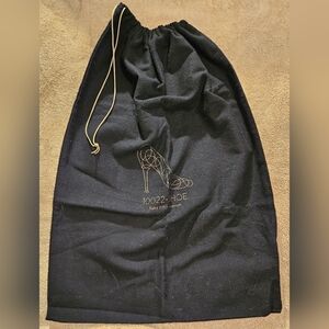 Saks 5th Fifth Avenue XL Drawstring Dust Bag Travel Storage Tote Handbag Garment